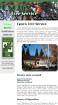 Mobile Screenshot of lyonstrees.com